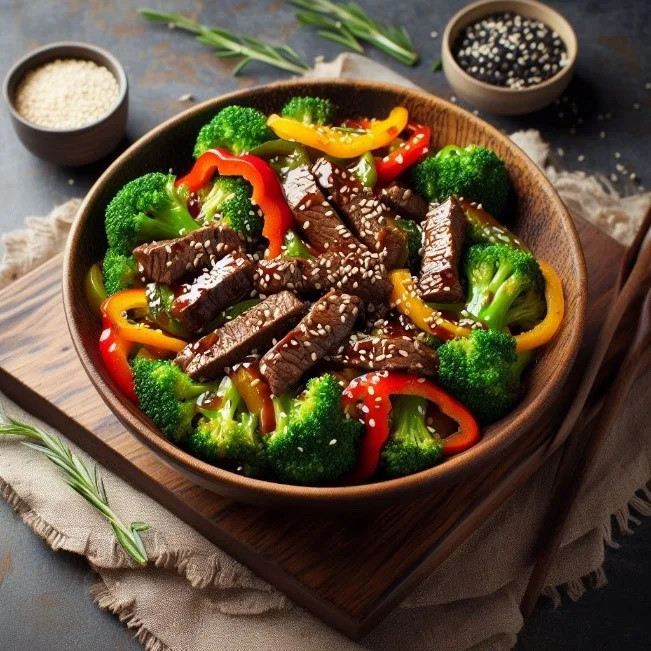 3. Teriyaki Beef Stir-Fry
